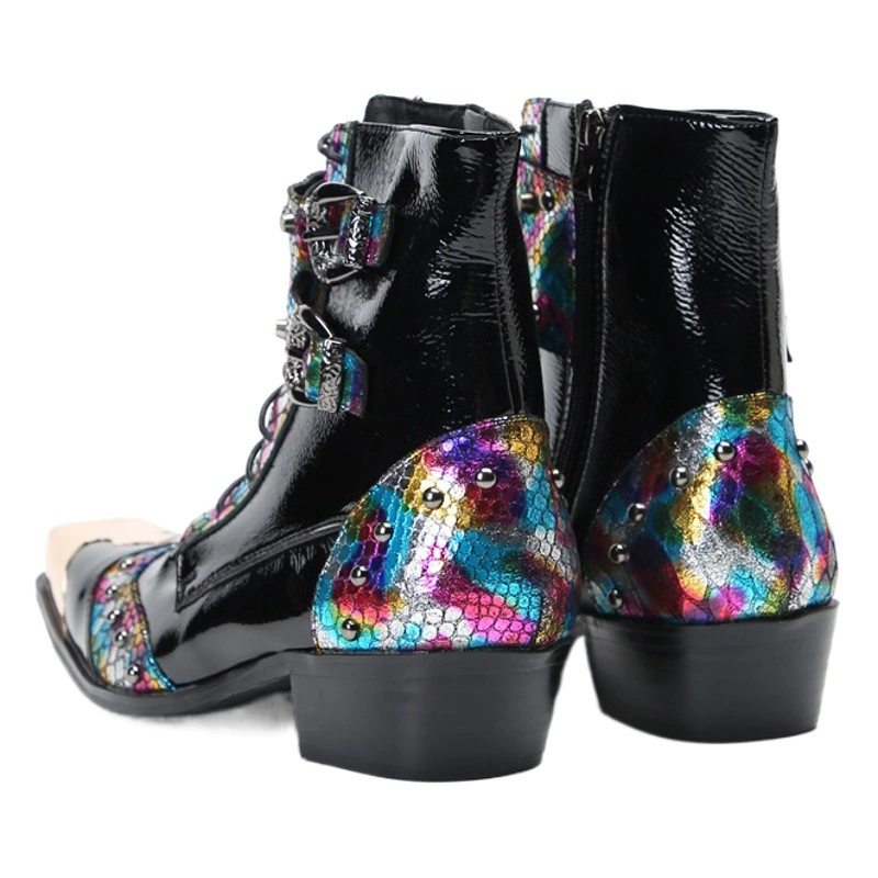 Рыцарские ботинки, зимние мужские высокие повседневные кожаные ботинки из воловьей кожи, деловые повседневные ботинки Martin, мужские кожаные ботинки, мужская обувь размера 37