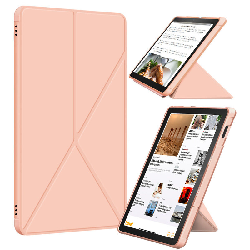 Suitable for Amazon Fire Hd10 Plus Tablet Leather Case Hd10 Plus Transformers Protective Case