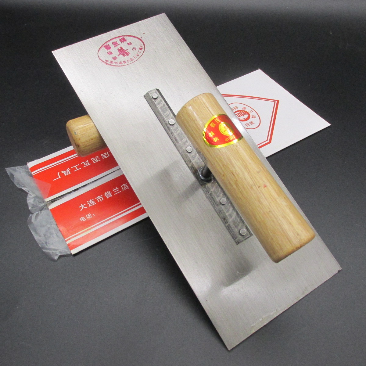 临沂五金批发抹泥板雄鹰锰钢泥抹平方抹瓦工工具抹灰大抹子