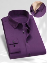 I 63711 Men's Color Block Collar Shirt ײɫ����� ŷ���羳