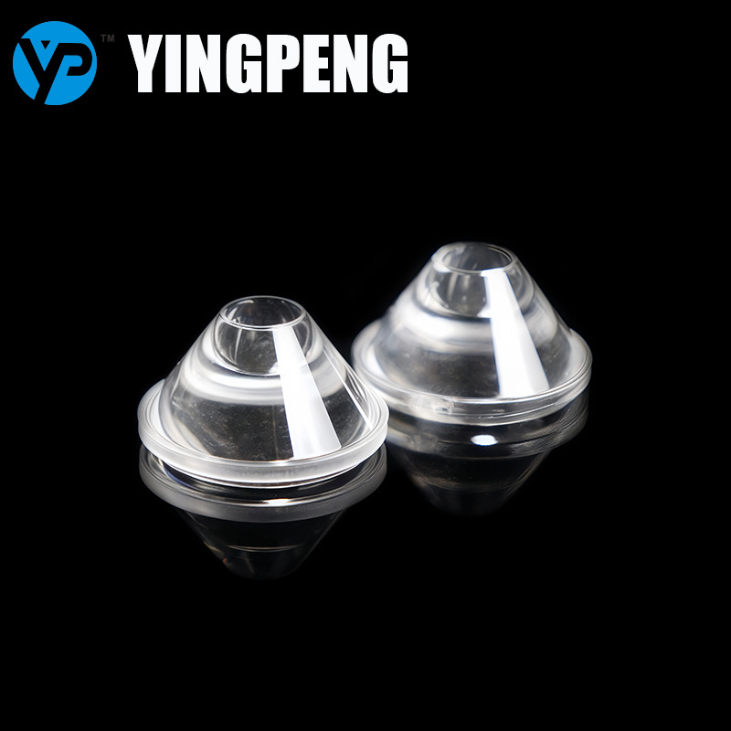 深圳盈鹏 30度LED洗墙灯射灯筒灯透镜 设计光学模具注塑生产 正品