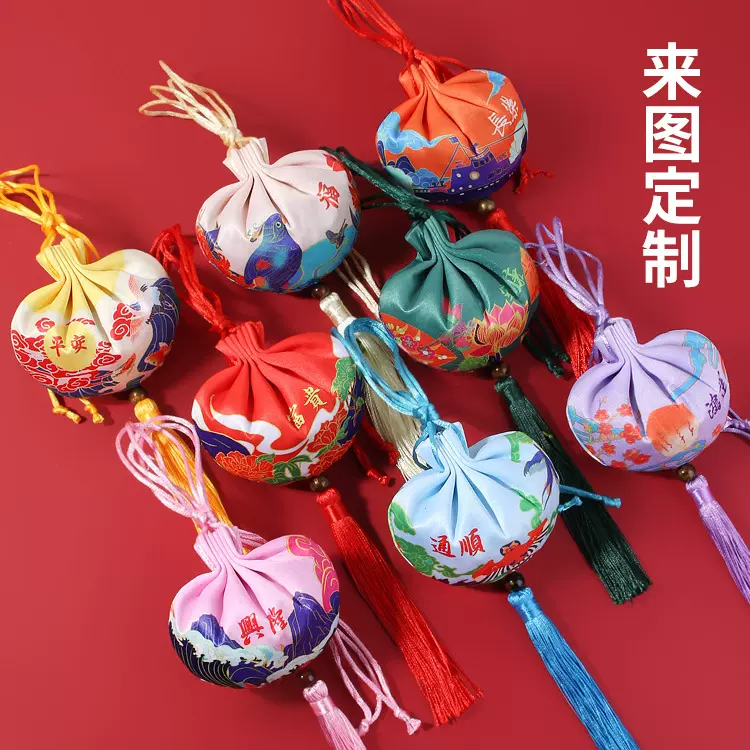 厂家批发香包袋衣橱挂件香囊棉麻香袋中药小茶包卧室包装袋子空袋