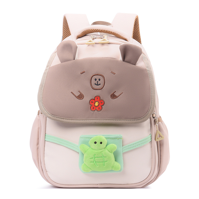 Mochila escolar de primer grado para estudiantes de primaria, jardín de infantes, caricatura encantadora mochila para niñas, mochila ligera para niños pequeños