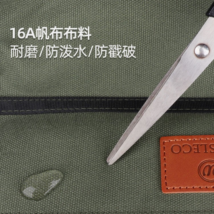 전기 도구 키트 수리 자동차 도구 가방 롤 가방 휴대용 다기능 저장 가방 방수 스크래치 방지 옥스포드 천