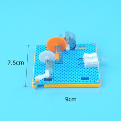 Hand-crank generator technology small DIY project for primary school students science experiments, physics toys for boys