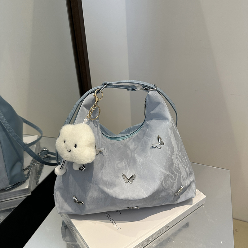 Bolsas de gran capacidad para mujeres 2024 nuevo verano de alto nivel nicho nicho viaje tote de hombro mochila de hombro