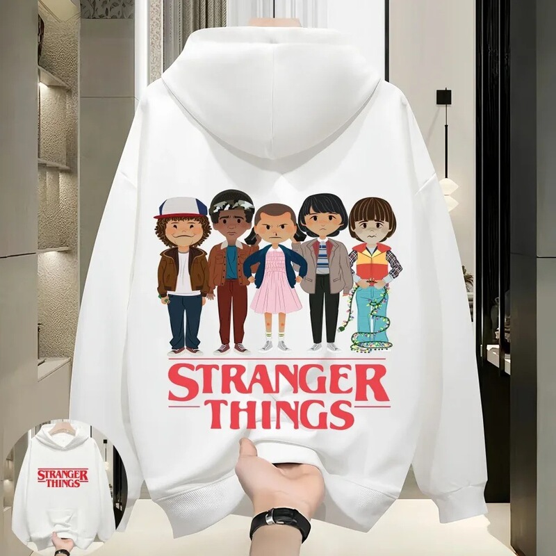 Stranger Things 2026 Hellfire Club Monster Fashion Sweatshirt - Matching Family and Couple Fashion Prints Stranger Things 2026 Hellfire Club Monster Fashion Sweatshirt - Matching Family and Couple Fashion Prints