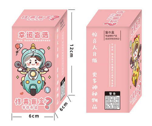 Popstar Blind Box Surprise Blind Box Student Gift Toy Packaging Box Lucky Draw Box Gift Box