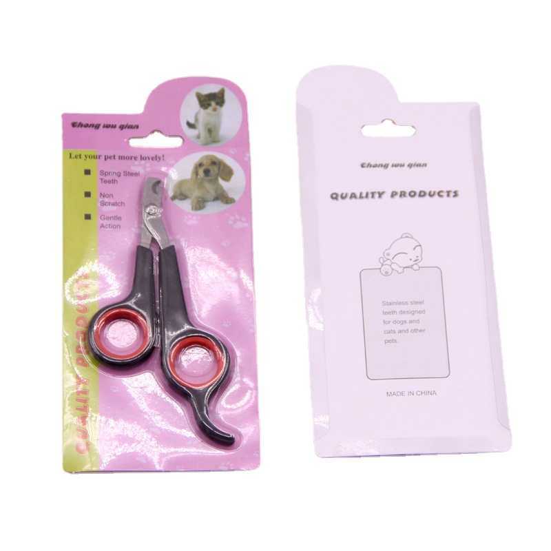 Suministros de mascotas al por mayor cortaúñas de gatito cortaúñas para mascotas cortaúñas de gato de tamaño pequeño y mediano