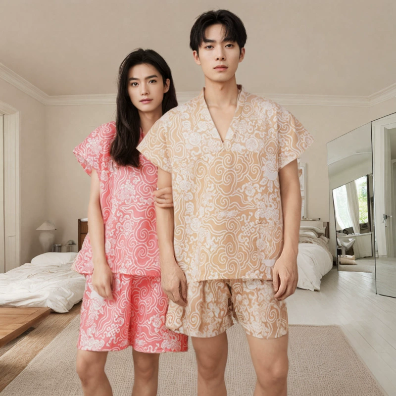 Новый одноразовый банный костюм большой размер паровой одежды женский спа-салон