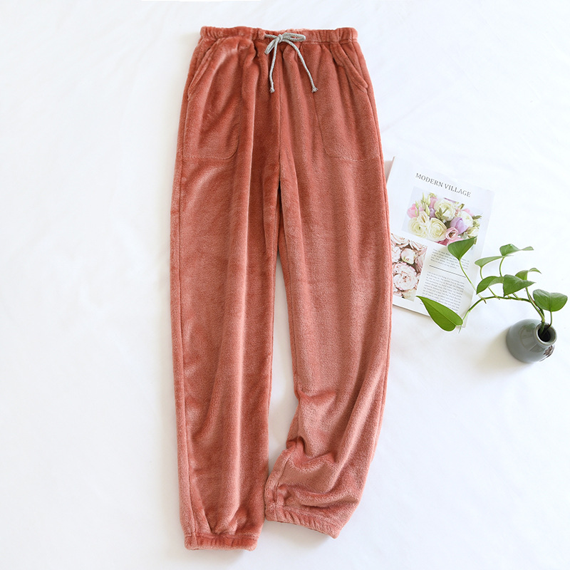 ZHY女蜜ちゃん赤-フランネルのパジャマ