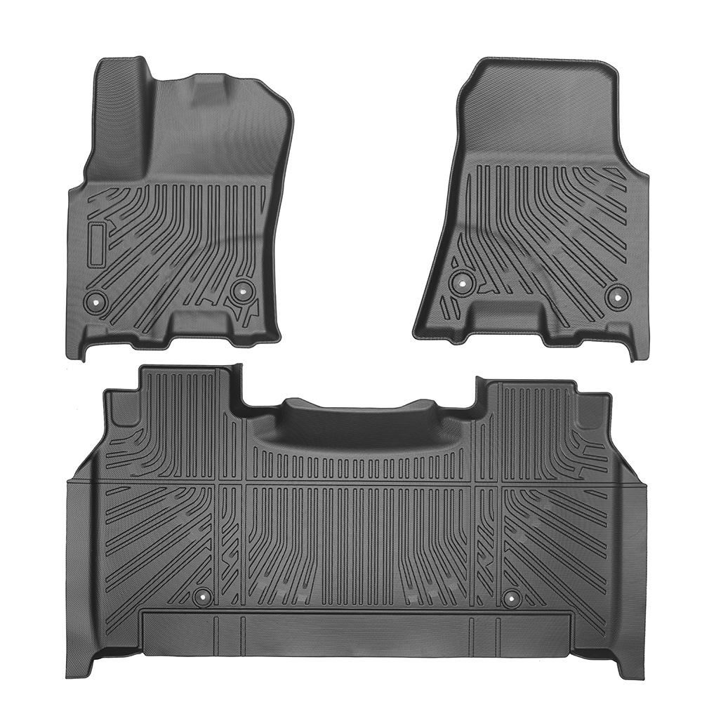 Para Dodge Ram1500 Crew Cab 2025 Cojín de pie TPE 3D todo tiempo