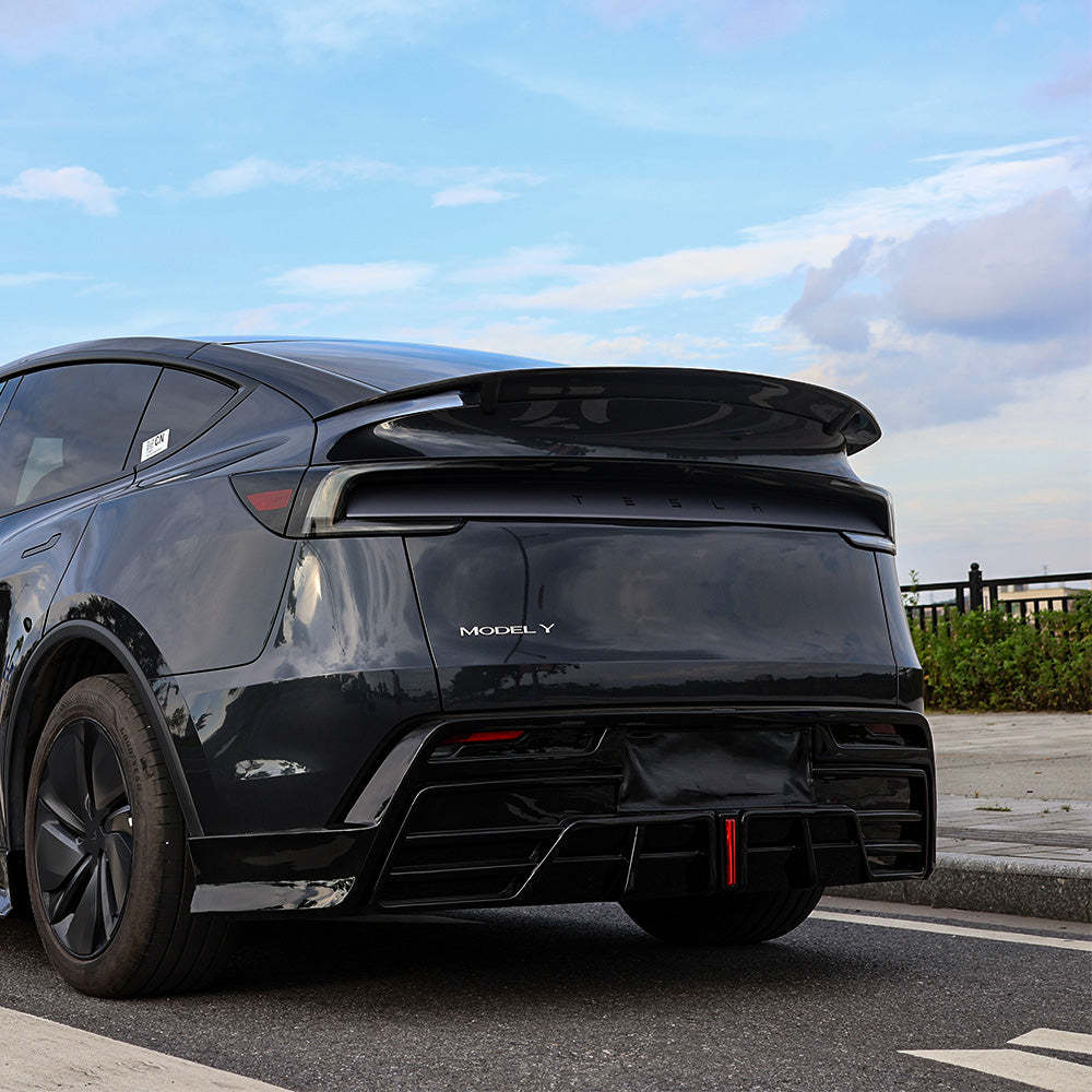 Suitable for the New Model 3 Highland, the New Model Y Juniper, and the True Carbon Fiber Rt Style Rear Wing