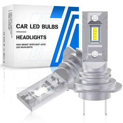 Cross-Border New Car Led Direct Plug-In H7 1:1 Plug-And-Play Car Led Headlight Mini Ultra-Bright Bulb (Ön faralar)