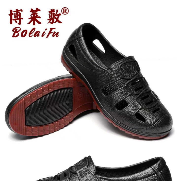 Bolleashi мужской осенний корейский тренд новый летний полый дышащий пещерный кроссовок повседневные сандалии мужской нескользящий пап обувь