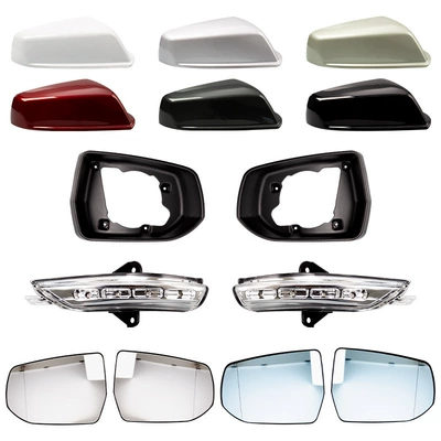 Large field of view rear view auxiliary mirror — 12-19 Chevrolet Malibu Rearview