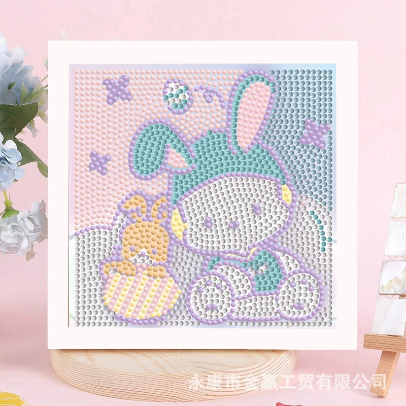 Мультяшная умная игрушка, DIY, новая коллекция, детское handmade diy, украшенная бриллиантами