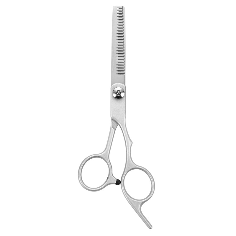 Suministro de fábrica tijeras divididas tijeras de pelo de acero inoxidable herramientas para el cabello tijeras planas de 6 pulgadas tijeras de dientes traje combinado
