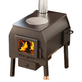 家用室内柴火取暖炉 冬季农村无烟柴煤两用炉 网红款烤火炉