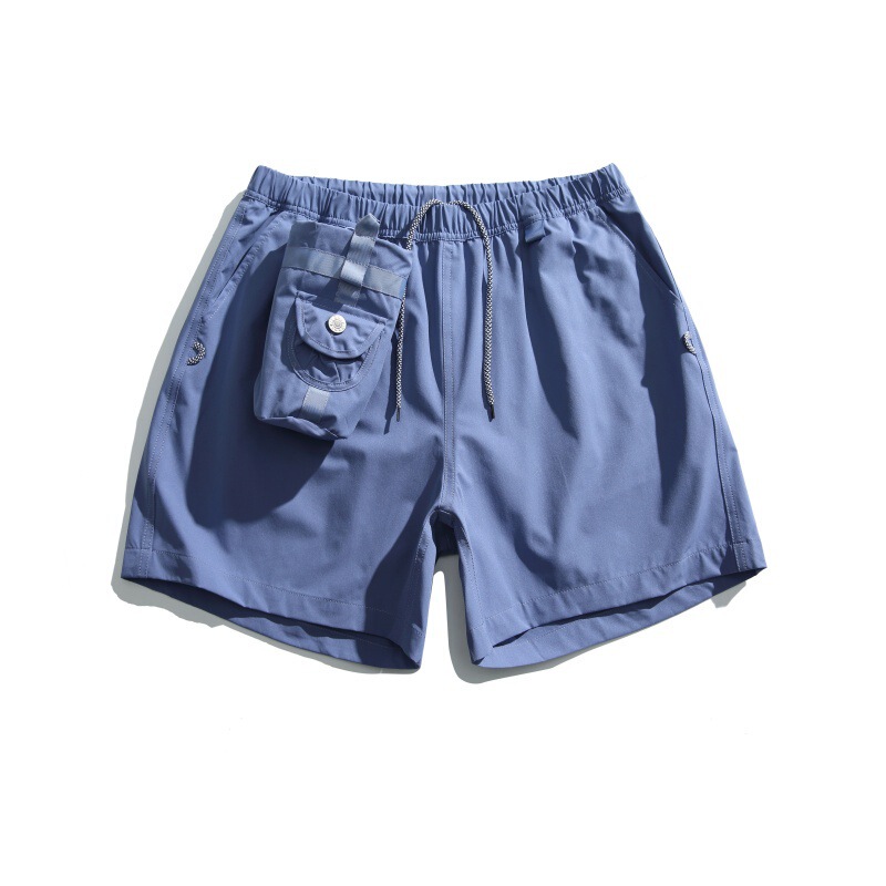 2025 Summer New Casual Japanese DuPont Three-proof Detachable Storage Bag Outdoor Cycling Shorts