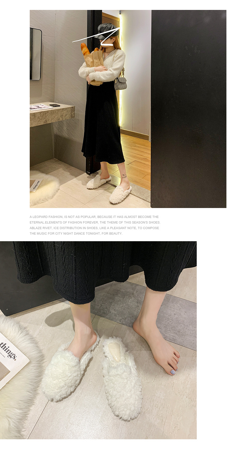 Lady Slides Sandals Travel Casual Synthetic Leather Waterproof Slippers_voghion.com