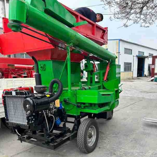 河北电机铲车脱粒机  四轮铲车脱粒机报价