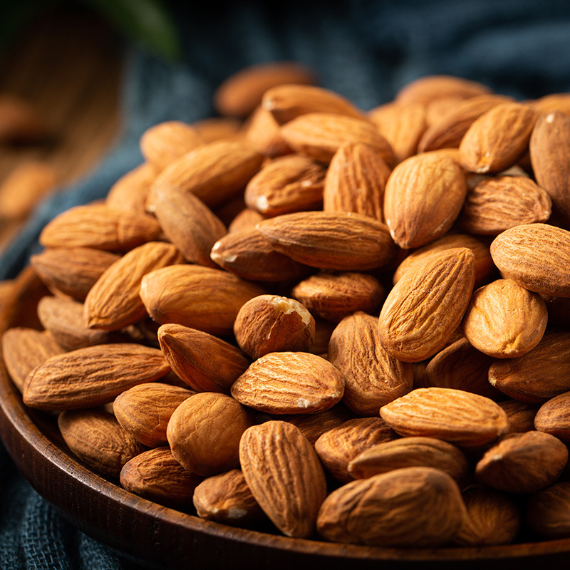 500g blanched almond, toasted almond, baked cheese date as raw material