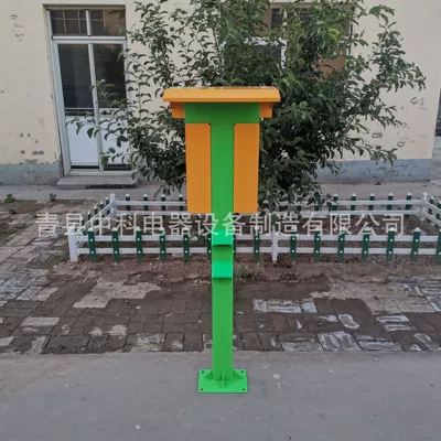 Column Socket, Light Box, Elektrikli avtomobil şarj cihazları - the-back-plate-has-yellow-green-random