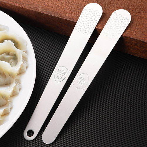 304 stainless steel dumpling making spoon, dumpling making spoon, filling spoon, filling spoon, flat spoon, wonton filling stirring spoon tool