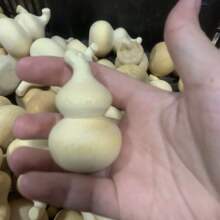 大实心竹手把件葫芦摆件盘玩竹雕3.5-4.5公分左右龙血金丝竹