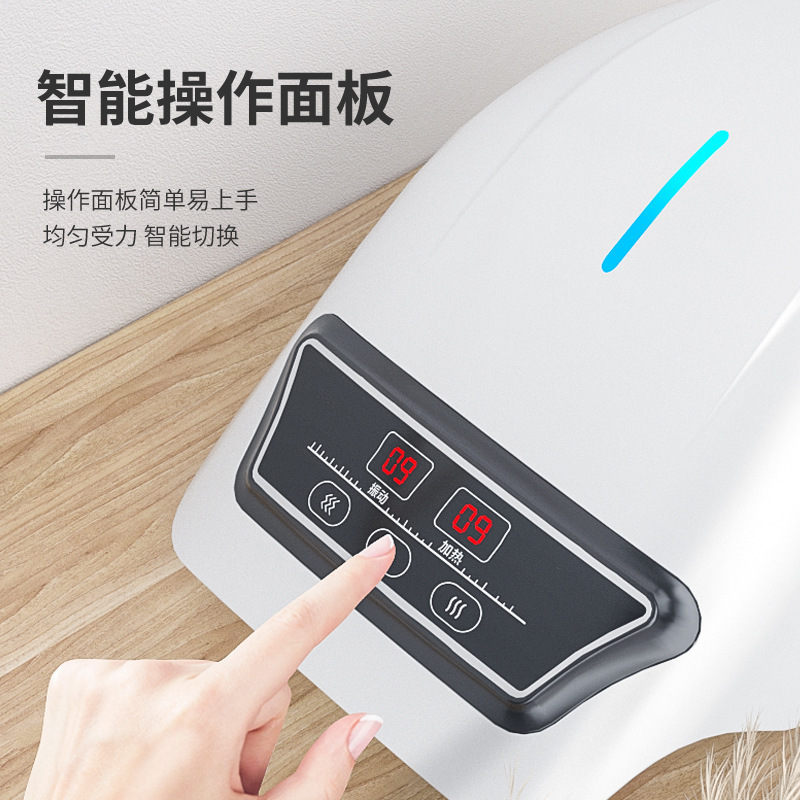 スマート膝マッサージ器無線赤色理学療法器膝関節振動ホットパッド膝保温加熱理学療法|undefined