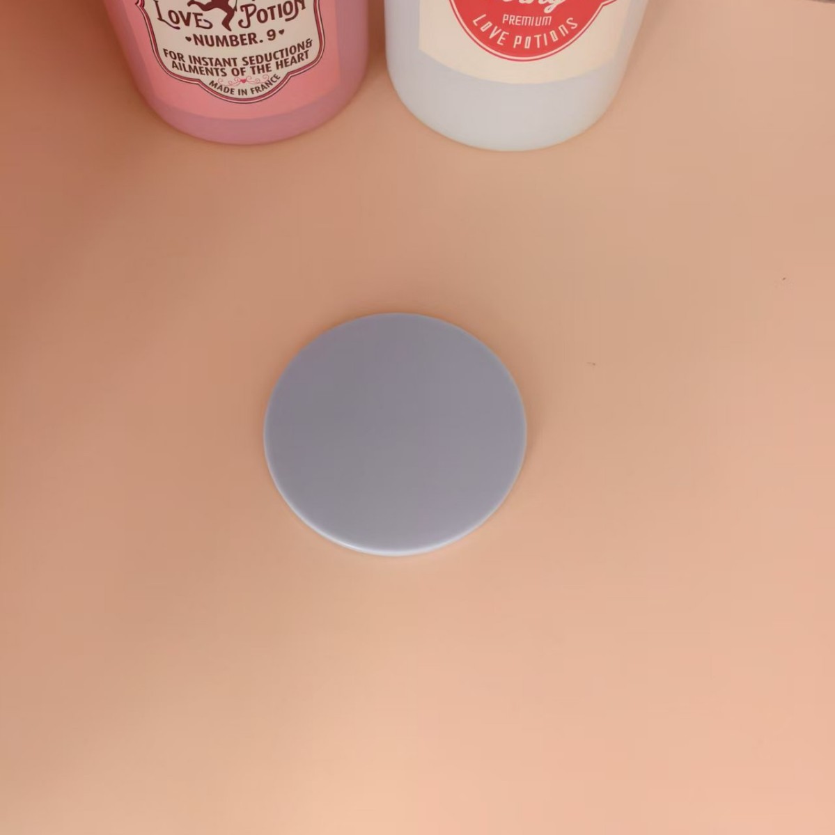 Espejo portátil pequeño de 7 cm, espejo de mano, lindo mini espejo de maquillaje, espejo plegable, espejo de maquillaje, espejo de doble cara, personalizable.