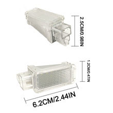 汽车全新替换配件适用于奔驰CLA W204 W216 W221全系照亮车牌照灯