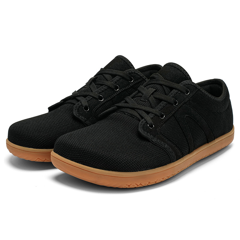 Exportaciones transfronterizas europeas zapatos de correr descalzos de altura ancha zapatos de entrenamiento respirados antideslizantes para hombres zapatos de entrenamiento integral zapatos de gimnasio de interior image 7