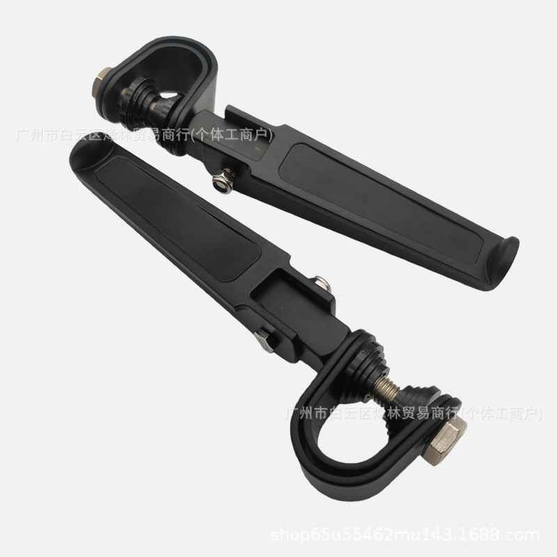 Suitable for Harley, Suzuki, Honda motorcycles, foldable engine crash bars, foot guards, foot pegs, direct cross-border supply