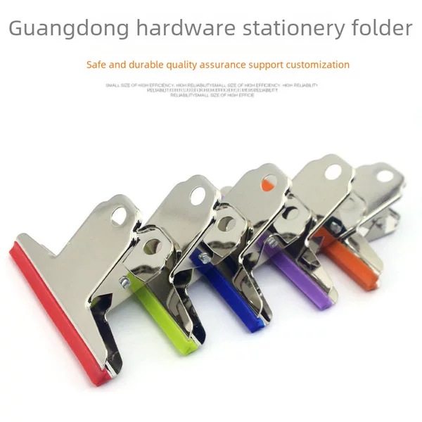 Silicone Folder, Iron Clip, Mountain-Shaped Clip, Mountain Clip, 76mm Bill Clip, Drawing Board Clip, Hand-Woven Special Clip
