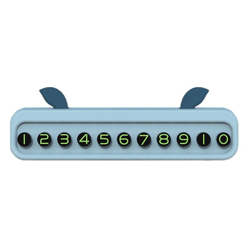 Señal de estacionamiento temporal creativa número de teléfono de estacionamiento Placa de camión número de teléfono móvil soporte de tarjeta de teléfono móvil frontal de coche