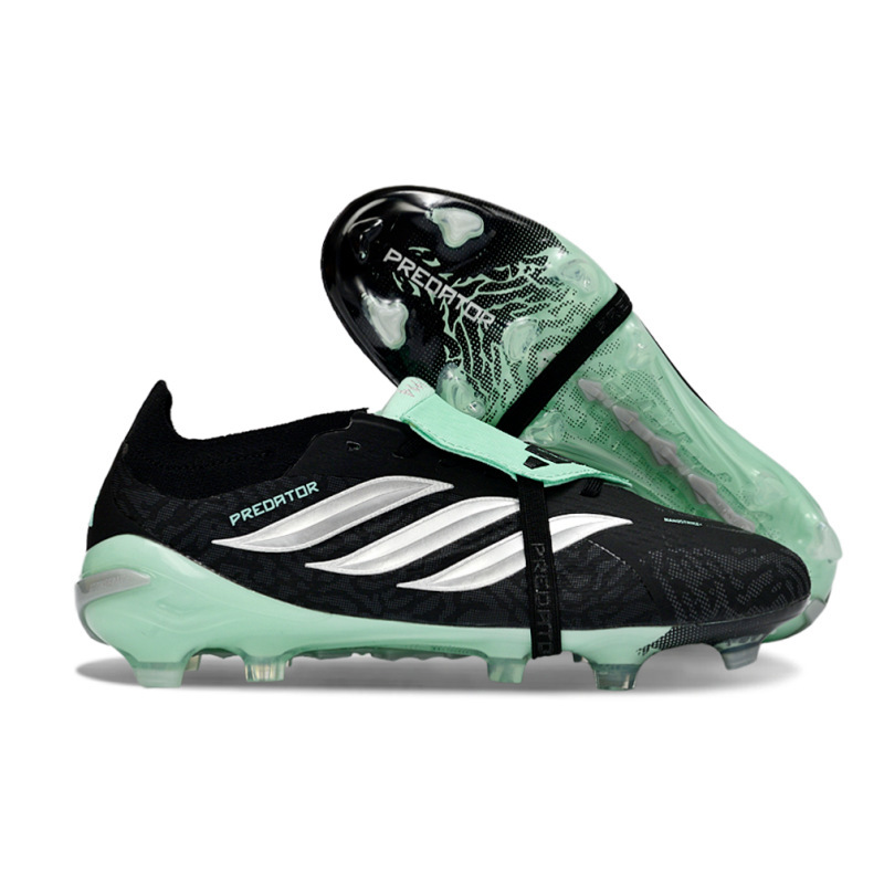 Putian manufacturer's new Predator 26 football shoes, designed for cross-border e-commerce, featuring an FG outsole and a flip-top design for matches. Predator 26 Elite Putian manufacturer's new Predator 26 football shoes, designed for cross-border e-commerce, featuring an FG outsole and a flip-top design for matches. Predator 26 Elite