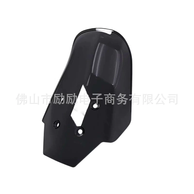 thickened front windshield and | Motorcycle front windshield