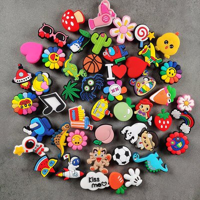 Miscellaneous[Primary]Explosive money Garden shoes originality Cartoon Removable Buckles Crocs decorate parts wholesale