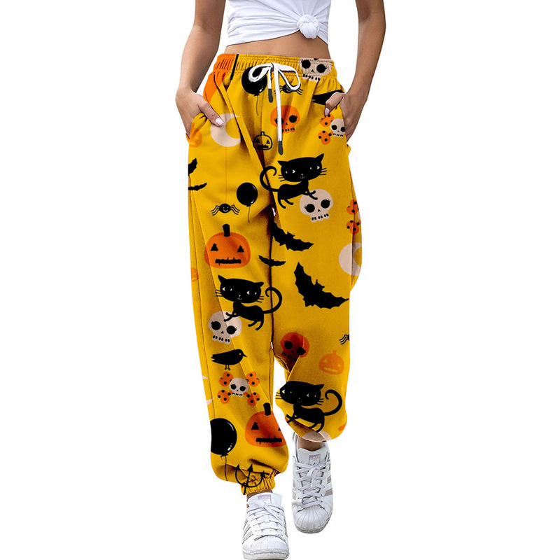 25 New Cross-Border European and American 3D Digital Printing Camouflage Halloween Series Casual Sports Pants Export Sweatpants Pants 25 New Cross-Border European and American 3D Digital Printing Camouflage Halloween Series Casual Sports Pants Export Sweatpants Pants