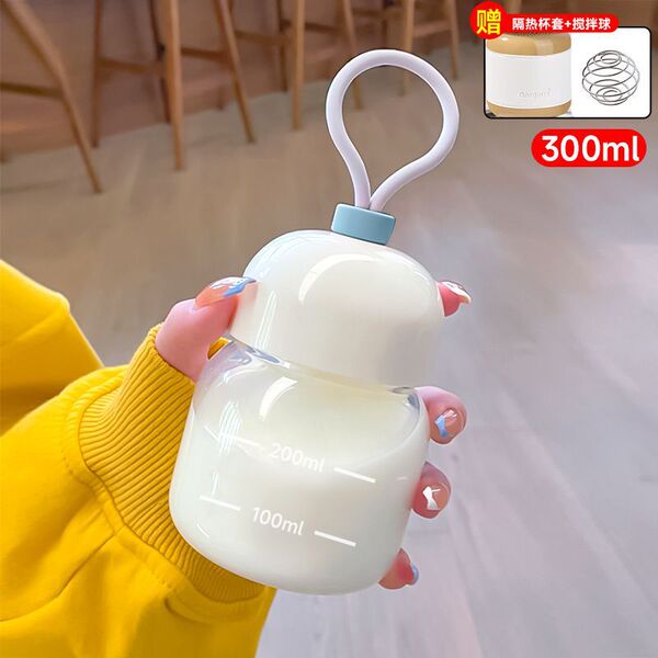 Mini fat cup resistant high temperature glass cup soymilk cup…
