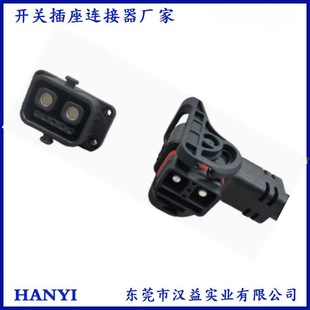 New National Standard No. 9 Electric Vehicle Battery 2+8 Battery Female Socket 80A Male Connector Factory Electric Motorcycle