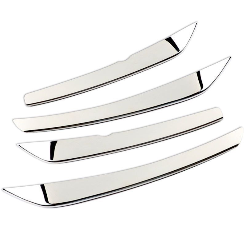 Suitable for Mercedes-Benz GLC300L fog lamp decorative strip GLC260L new C- class E300L A200L modified front bumper bright strip
