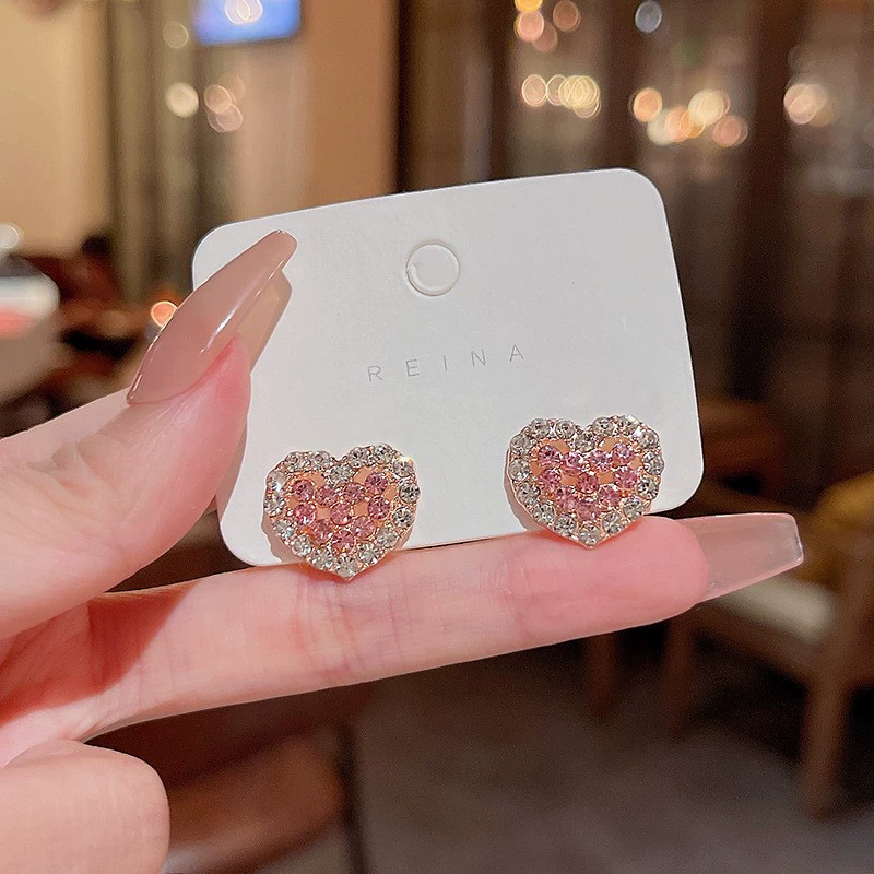 Серебряная игла, серьги, мелкие медные цирконии с жемчугом с кисточками, серебро 925 пробы, китайский стиль, европейский стиль