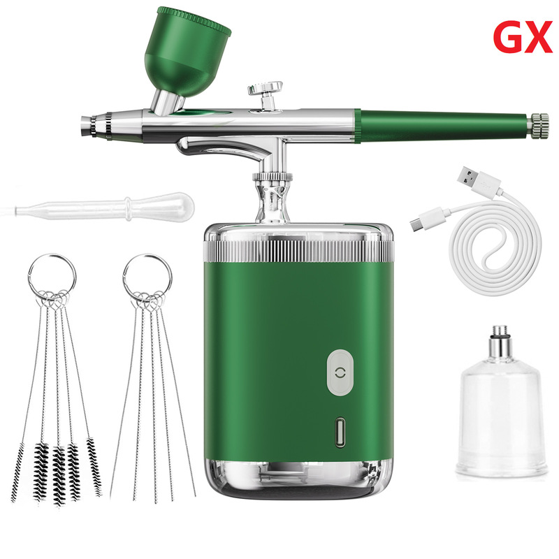 Multifunctional oxygenating nail art spray gun, nano-mist high-pressure hydrating device, portable rechargeable nail art spray pen set Multifunctional oxygenating nail art spray gun, nano-mist high-pressure hydrating device, portable rechargeable nail art spray pen set