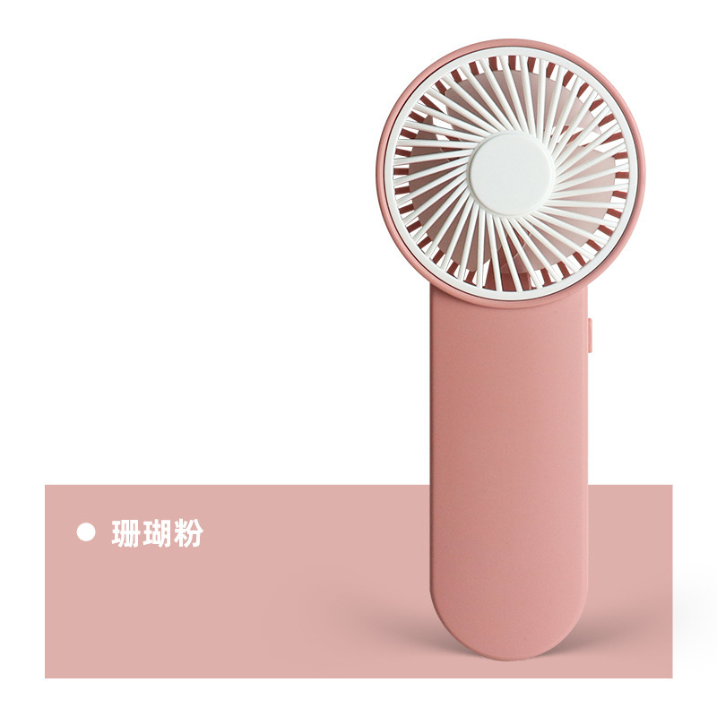 新しいバッテリー式ハンドヘルドミニファン、単三電池式ポータブル小型扇風機、印刷ロゴ入り、外国貿易ギフト|undefined