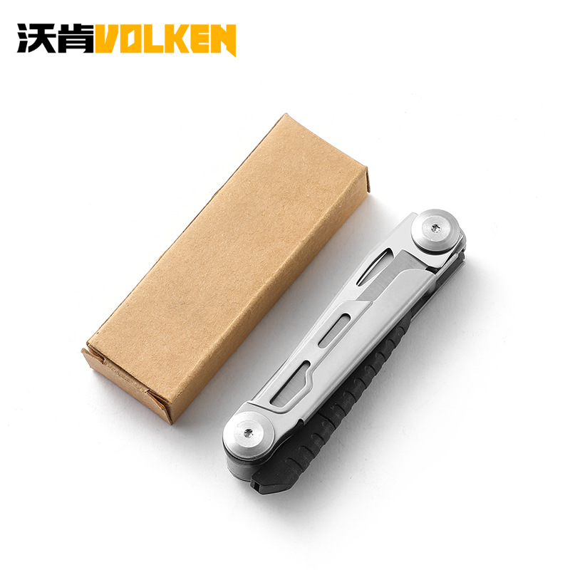 Mini cuchillo de acero inoxidable cuchillo de bolsillo portátil herramientas de supervivencia al aire libre de piedra de fuego cuchillo plegable multifuncional nuevo producto