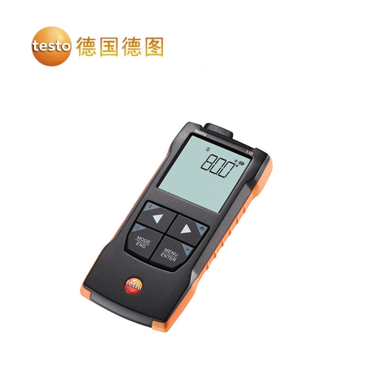 ��ͼtesto110������APP�����¶Ȳ����� ������ѡ��NTC��Pt100̽ͷ