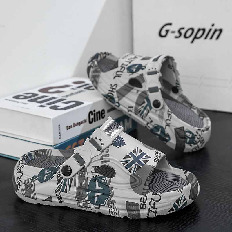 Deze herenslippers voor de lente en zomer zijn van topkwaliteit, kunnen buiten gedragen worden, zijn antislip en geurwerend, en geschikt voor zowel binnen- als buitengebruik._voghion.com